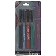 Pilot Precise Deluxe, Rolling Ball, Extra Fine, Assorted Colors, 4 pens