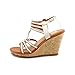 DV by Dolce Vita Tenley Wedge Sandals - Black Stella