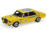 Review Minichamps 100713438 / Mercedes-Benz 300 SEL (Season Finale Hockenheim 1971) in Yellow (1:18 scale) Diecast Model Car