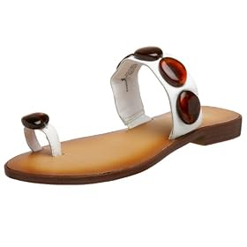 Mia Women's Cyntia Toe Loop Flat Sandal