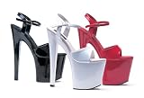 821-JULIET, 8 Heel Sandal by Ellie Shoes