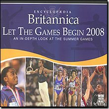 Cover image : Encyclopedia Britannica: Let the Games Begin