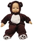 Doll Clothes for American Girl ® Bitty Baby ® 15 Inch Dolls, Adorable Bear Sleeper