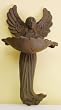 Cast Iron Angel Wall Mounted Bird Feeder