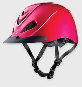 TROXEL LIBERTY PINK FUCHSIA LOW PROFILE ENGLISH & WESTERN RIDING SAFETY HELMET (MEDIUM)