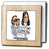 Two Pro Bonos - 6 Inch Tile Napkin Holder