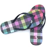 Roxy Bamboo Woman’s Flip Flops in Dark Grey