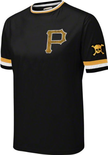 Pittsburgh Pirates Black Remote Control T-Shirt Pittsburgh Pirates Black Remote Control T-Shirt
