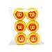 Wilson EZ Hit 90mm Foam Balls - 6