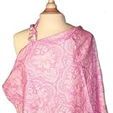 Bebe au Lait Pink Temple Nursing Cover