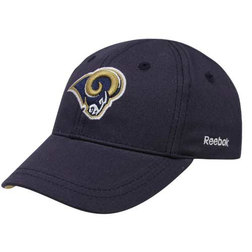 Reebok St. Louis Rams Infant Navy Blue Team Adjustable Cap