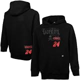 NASCAR Chase Authentics Jeff Gordon Groove Pullover Hoodie - Black