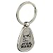 STARWARS STAR TROOPER KEYRING KEYCHAIN RING ROUND