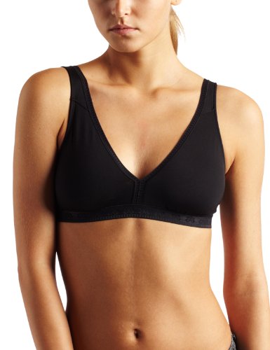 Vanity Fair Women's No Ride Bralet #19060, Midnight Black, Medium