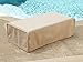Covermates Indoor/Outdoor Patio Rectangular Accent Table Cover 48W x 28D x 18H Select Collection 1 YR Warranty Year Around Protection
