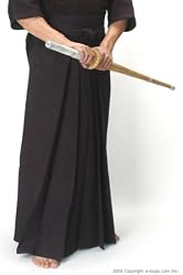 Top quality Dark Navy Shoaizome Kendo Hakama #8,000