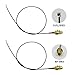 2PCS U.FL Mini PCI to RP-SMA Pigtail Antenna WiFi Cable 6â€˜â€™