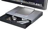 Just Mobile Drawer Alu-Stand für Monitor mit Schublade
