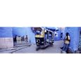 Jinrikisha and a Man on the Street, Jodhpur, Rajasthan, India Photographic Poster Print by Panoramic Images, 96x32