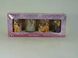 Disney Pixar 8 Oz Juice Glasses (Set of 4 Glasses) (New Princess)