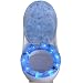 Toilettendeckel - WC Brille Seesterne mit 10 LED in Blau