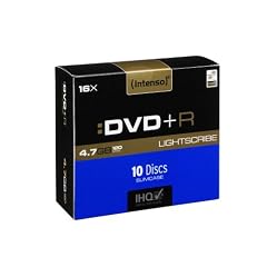 Intenso DVD+R 4,7GB Lightscribe 16x Speed 10er Pack Slimcase