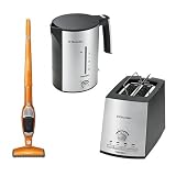 Electrolux プレミアムタイムセット+エルゴラピード(タンジェリン)【Precision アジャスターケトル [EEK6000]＋Precision モーターライズドトースター [ETS6000]】の画像