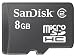 SanDisk 8GB CLASS 2 microSDHC (SDSDQ-8192) Memory Card w/Adapter (Bulk Package)