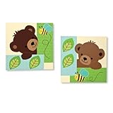 Lambs & Ivy Wall Decor, Honey Bear by Lambs & Ivy [並行輸入品]