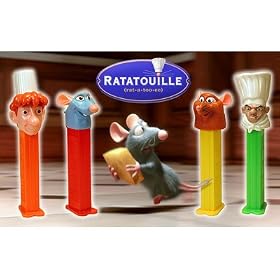 Pez Candy Dispensers Ratatouille 12 Pack