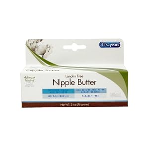 The First Years Lanolin Free Nipple Butter, 2 Ounce