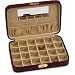 Jewelry : Large Burgundy Jewelry Case