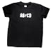 ABCD – Retro Rock n Roll Kids T-Shirt, 100% Cotton, Black