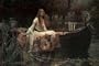 John William Waterhouse (Lady of Shalott) Art Print Poster - 24x36 Poster Print by John William Waterhouse, 36x24