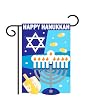 Happy Hanukkah Garden Flag Indoor/outdoor 13.5" X 18"