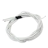NTC温度センサケーブル　薄膜サーミスタ　交替品　100K　1.8mm　3Dプリンター用　2個入り