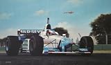 Jean Alesi/ Benetton B.196 by Ivan Berryman