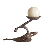 Danya B ZD2708 Ballerina Candleholder H:6 Inch, L:9 Inch