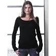 Bella Ladies' "Sabrina" Long Sleeve Boat neck T-shirt
