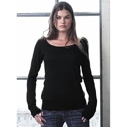 Bella Ladies' "Sabrina" Long Sleeve Boat neck T-shirt