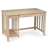 International Concepts OF-37 Mission Computer Desk, Unfinished