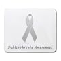 Schizophrenia Awareness Ribbon Mouse Pad