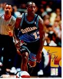 Brevin Knight Cleveland Cavaliers - Black Jersey - Autographed 8x10 Photograph
