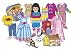 Pretty Pals Feltboard Felt Doll Set - Pre-Cut Figures