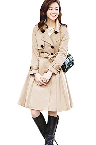 RUIRUE BOUTIQUE(ルイ・ルエ・ブティック) レディのための華やかトレンチコート「K231」 レディース