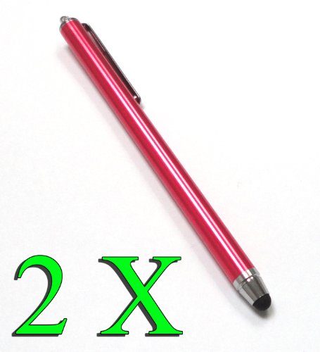 Bargains DepotÂ® (Red) 2 pcs (2 in 1 Bundle Combo Pack) SILM / ACCURATE / FINE POINT / THINNER BARREL Capacitive Stylus/styli Universal Touch Screen Pen for Tablet & Cell Phone : Acer Iconia Smart, Acer Iconia Tab A100, Acer Iconia Tab A101, Acer Iconia Tab A200, Acer Iconia Tab A500, Acer Iconia Tab A501, Acer Iconia Tab A510, Acer Iconia Tab A511, Acer Iconia Tab A700, Acer Liquid, Acer Liquid E, Acer Liquid Express E320, Acer Liquid Glow, Acer Liquid mini E310, Acer Liquid MT, Acer Allegro, Acer beTouch E120, Acer beTouch T500, Acer CloudMobile, Acer Stream