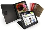 Tuff-Luv multi-view (TM) Faux Leather case cover for Apple iPad & 3G - Black