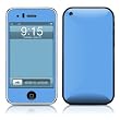Solid State Blue Design Protector Skin Decal Sticker for Apple 3G iPhone / iPhone 3GS 3G S