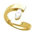 14K Yellow Gold Diamond Solitaire Engagement Ring - 0.50 Ct.