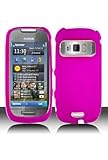 Nokia C7 Astound Rubberized Shield Hard Case - Hot Pink (Free HandHelditems ....